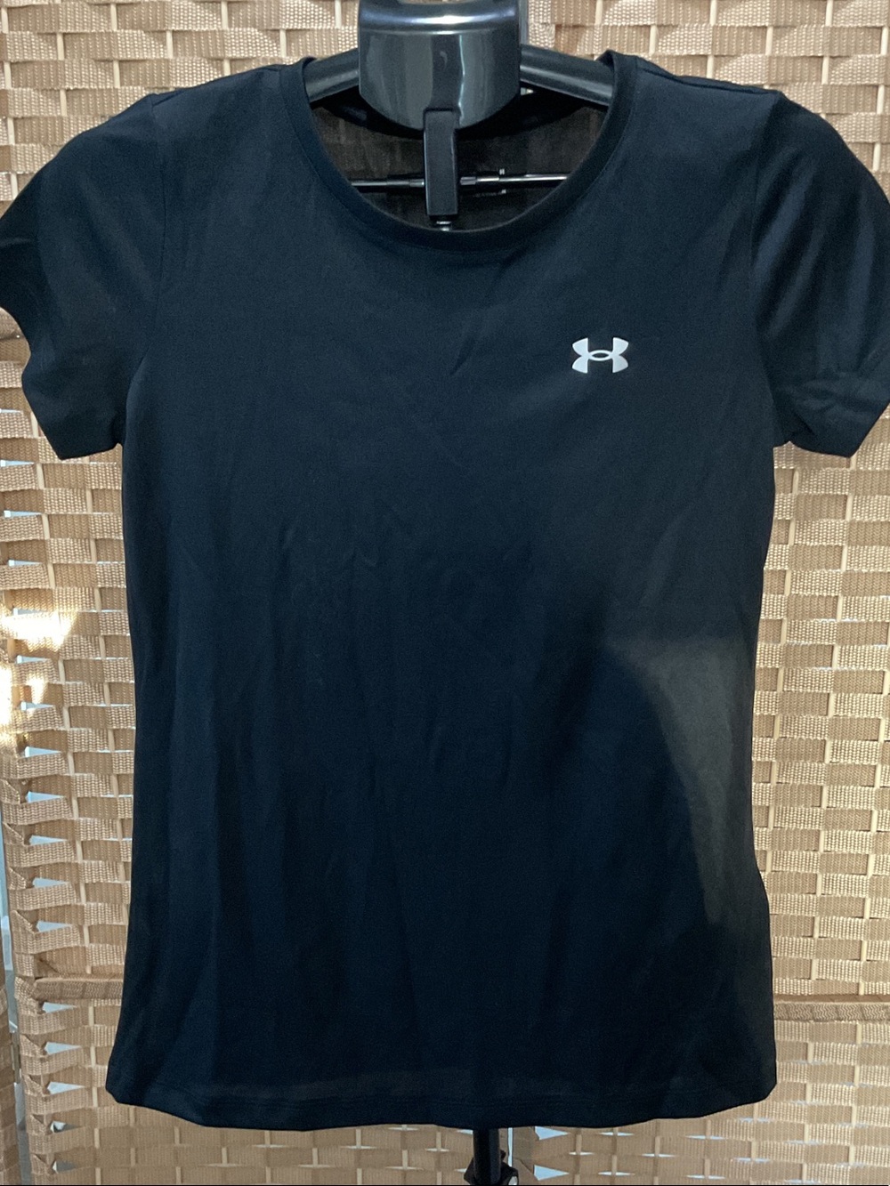 Under Armour Black Short-Sleeve Women's Performance Tee with Logo